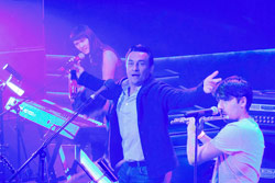 На презентации программы Александра Демидова «Любовь можно услышать» 23 октября 2013 г. в клубе «Известия Hall»