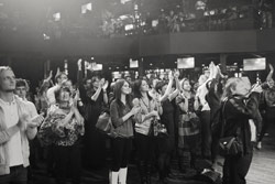 На презентации программы Александра Демидова «Любовь можно услышать» 23 октября 2013 г. в клубе «Известия Hall»