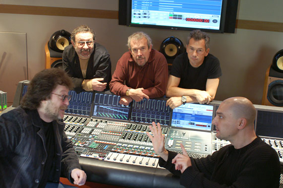 Группа Машина Времени в студии Abbey Road